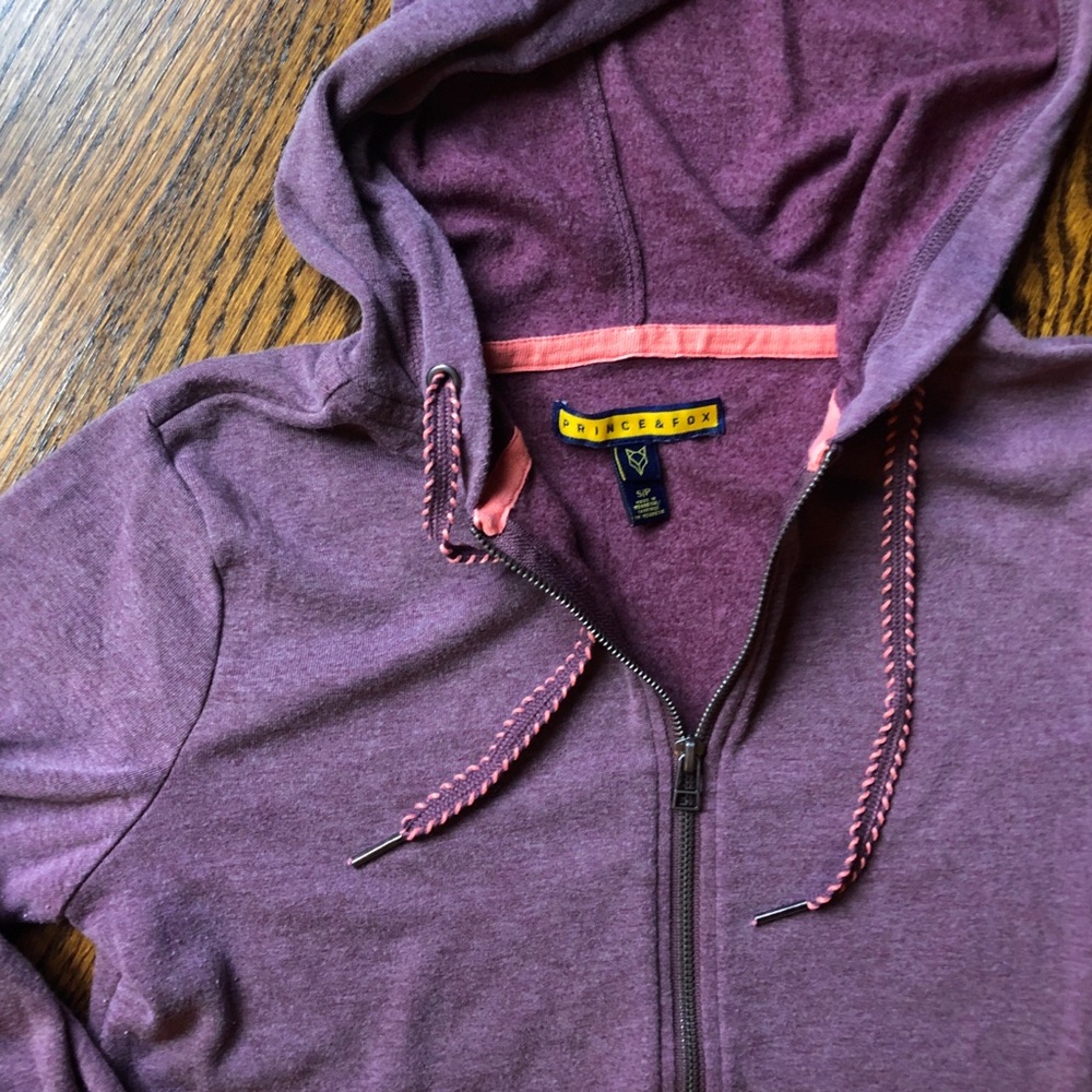 Prince & Fox Women’s Zip Up Hoodie, Small, Like New